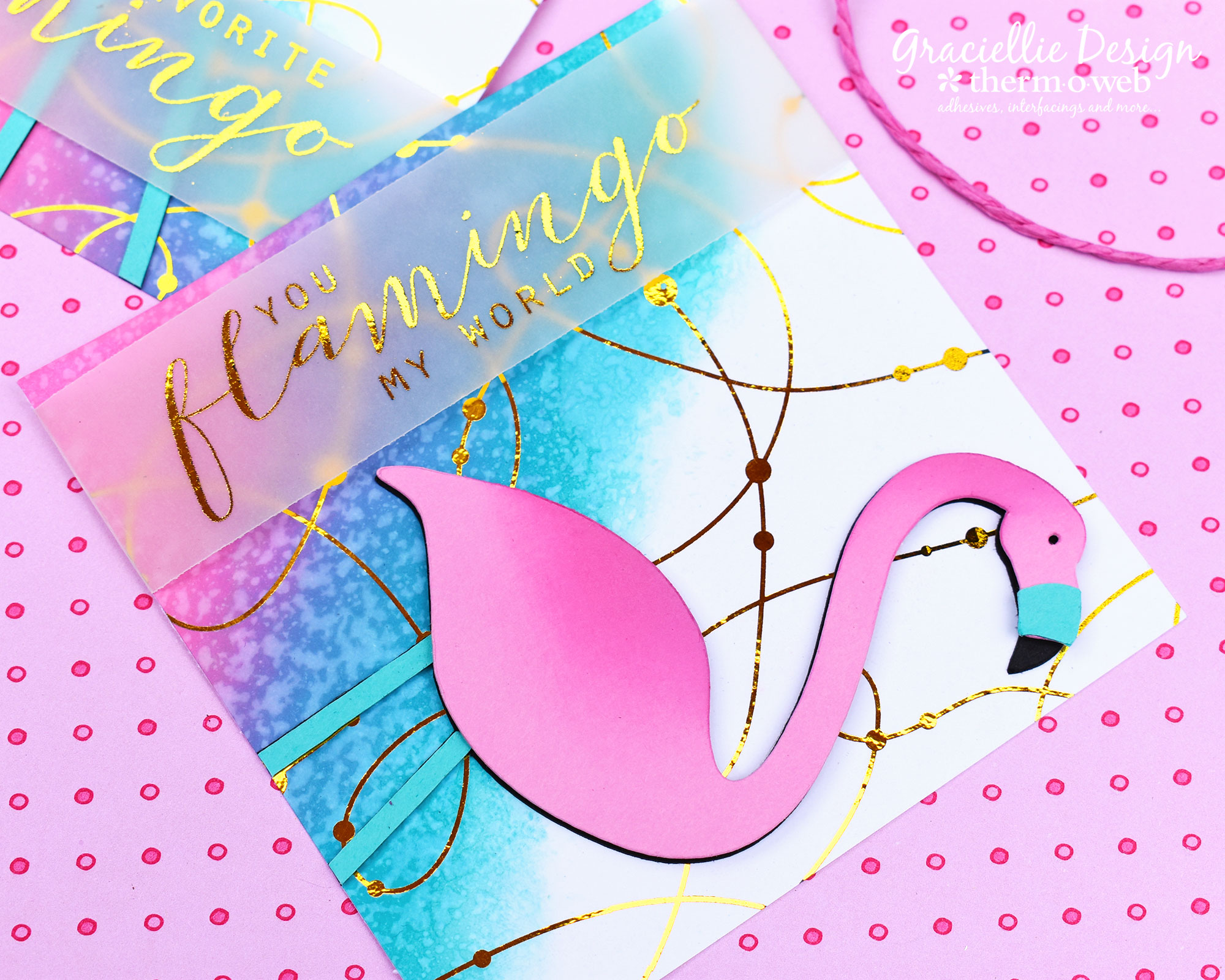 FoiledFlamingoCardsusingFoilMatesandDecoFoil_GracieChavez_1