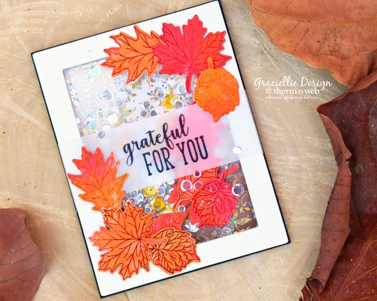 FoiledFallShakerCard_ThermOWeb_GinaKDesigns_byGraciellieDesign